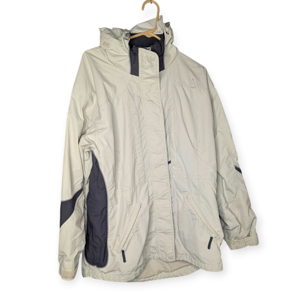Columbia Women's Interchange Tan & Black Jacket Outer Only Size XL